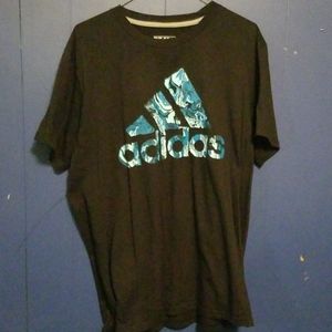 Large Black Adidas t shirt